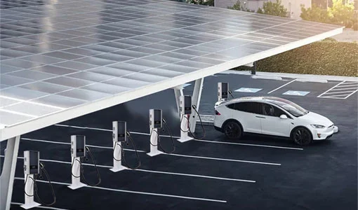 Chargeur solaire et de stockage EV