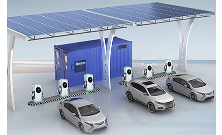 Avantages du chargeur de véhicule électrique solaire et batterie Max Power