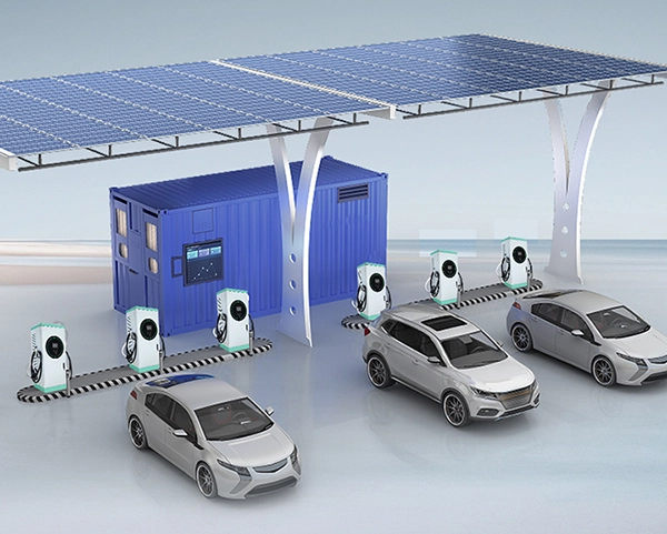 Chargeur solaire et de stockage EV