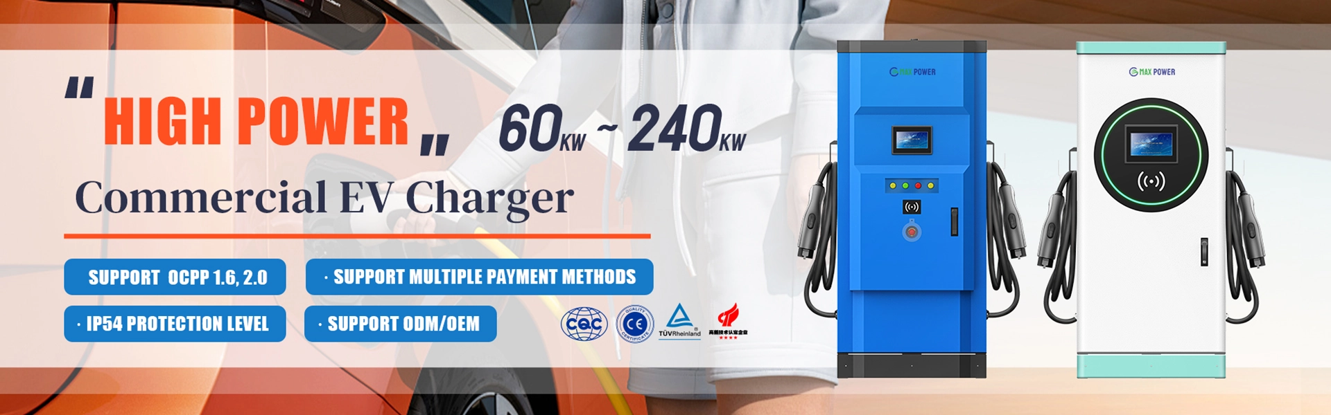 Wallbox DC EV Chargeur